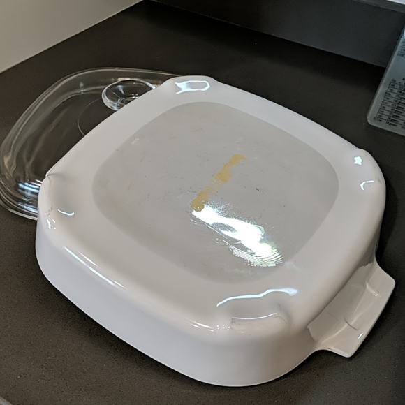 Corningware White Microwave Browning Casserole
